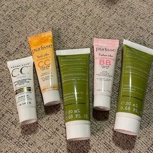 Lot of 5 skin creams